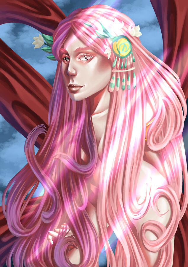 Hades Aphrodite fanart